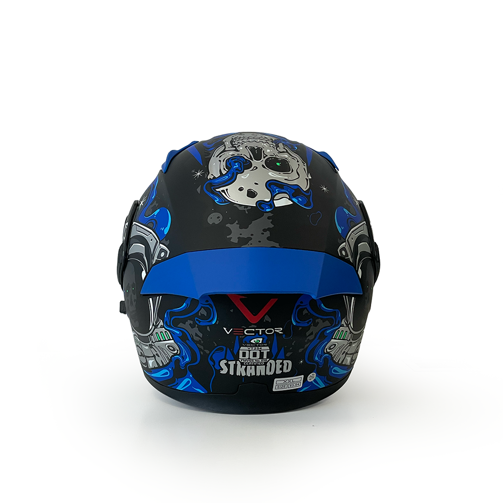 254 Prime blue skeleton