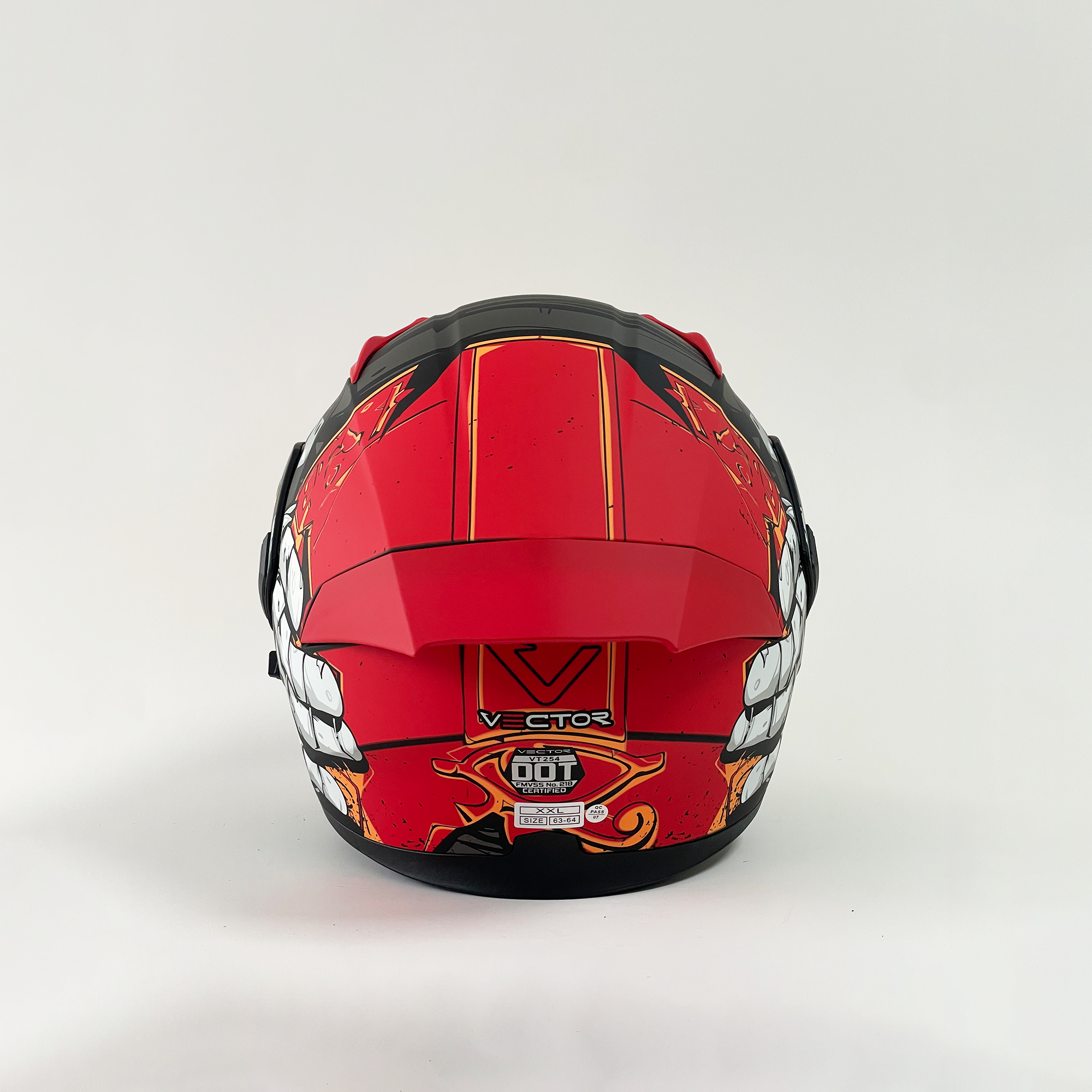 254 prime red skull