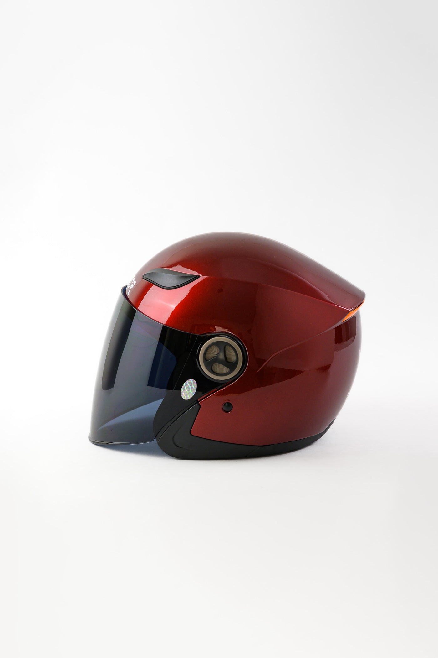 full face red motorcycle helmet Vector Helmet VT
